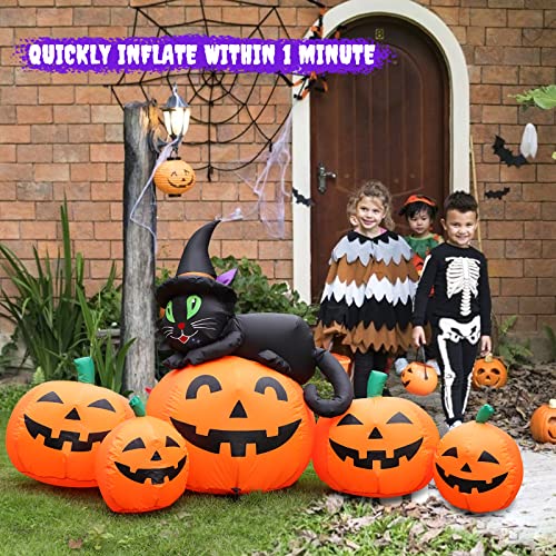 5FT Halloween Inflatable Pumpkin Outdoor Decoration (5FT Pumpkins)