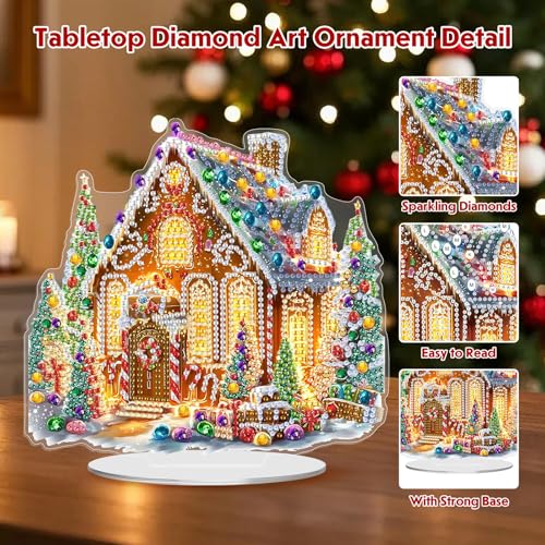 Christmas Diamond Art Tabletop Kits