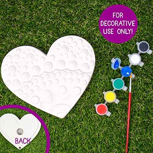 Mosaic Heart Stepping Stone