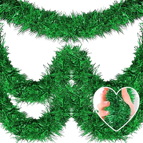 25 Feet Christmas Tinsel Garland
