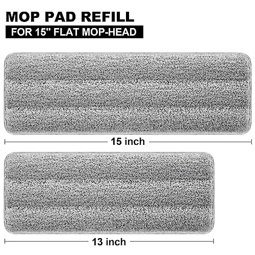 Microfiber Replacement Pad for 15" Flat Mop System