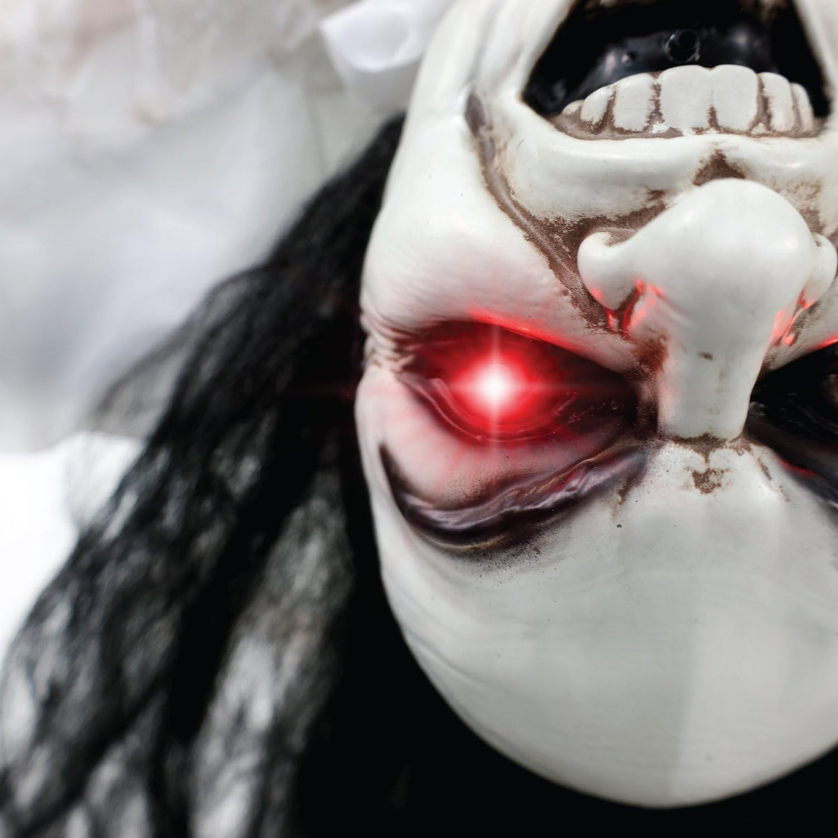3.0-Ft. Life-Size Animatronic Possessed Woman (35" Backbend Creepy Animated Lady)