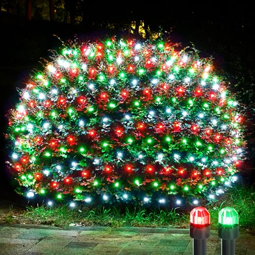 F8 Big Bulbs Christmas Net Lights