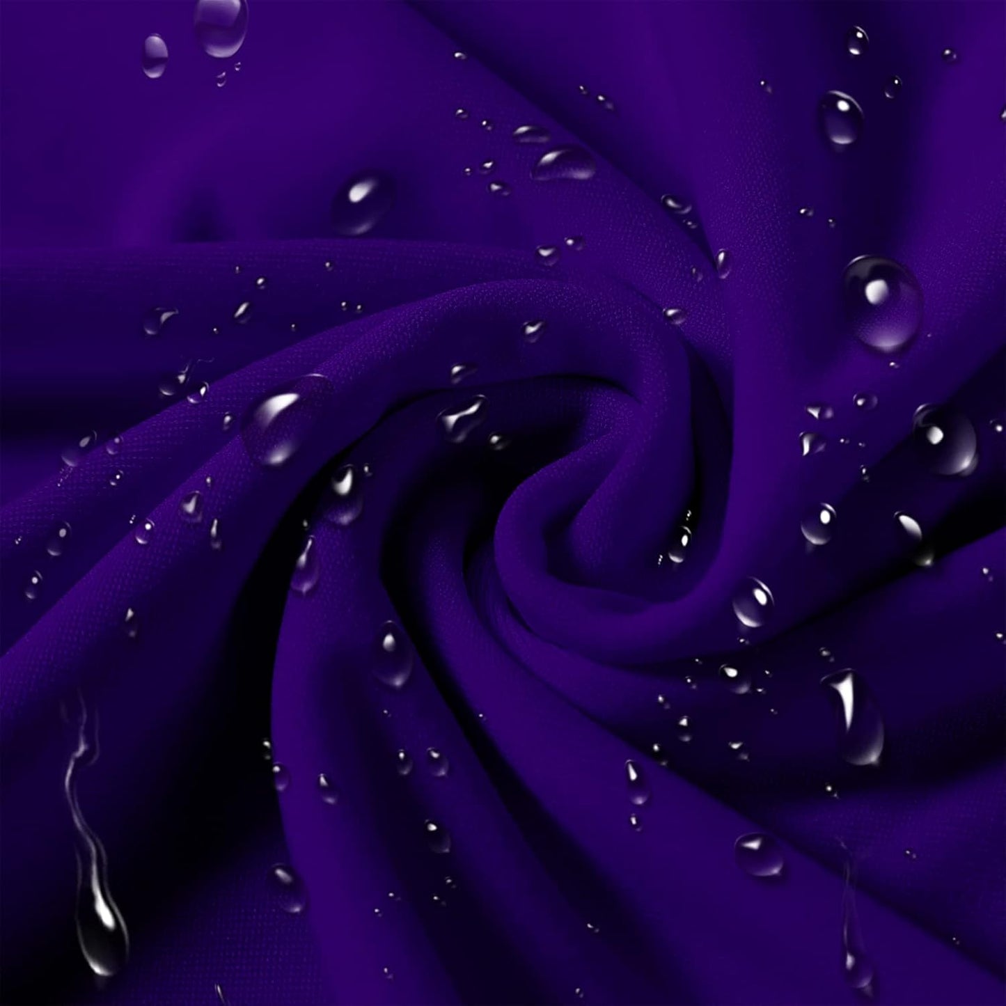 SUPERO Waterproof Spandex Chair Cover 25PCS, Stretch Dining Chair Covers, Polyester Outdoor Chair Covers, Protector Stretch Chair Cover for Party Universal, Banquet, Wedding Event, Hotel(Purple)