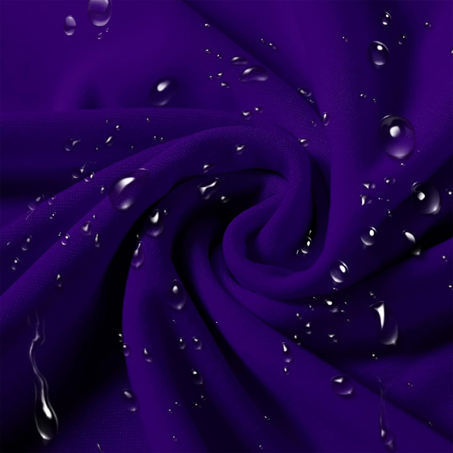 SUPERO Waterproof Spandex Chair Cover 12PCS, Stretch Dining Chair Covers, Polyester Outdoor Chair Covers, Protector Stretch Chair Cover for Party Universal, Banquet, Wedding Event, Hotel(Purple)