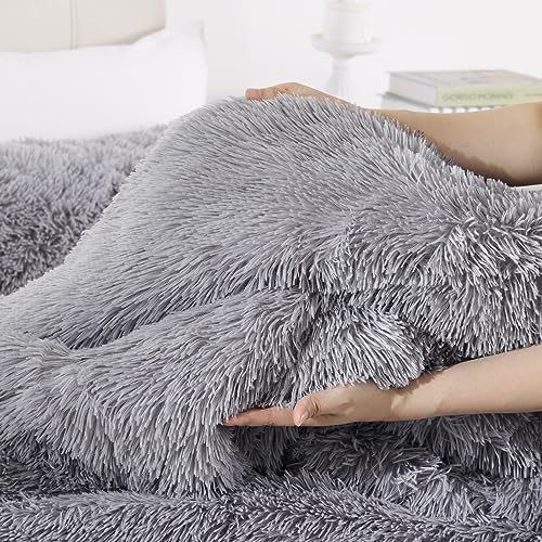 Fluffy Full Size Comforter Set