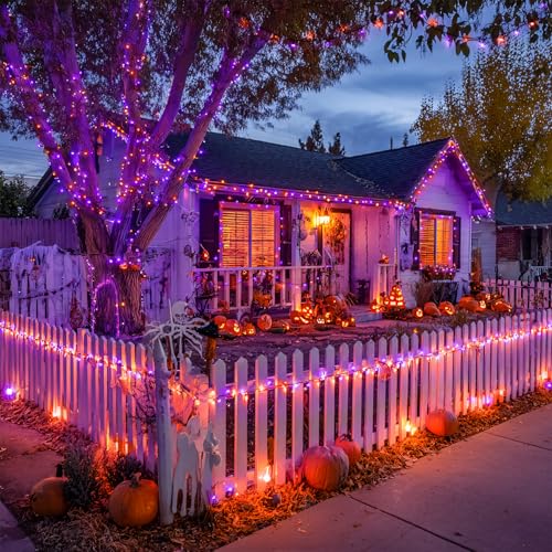 2 Pack Solar Halloween Lights (206.7 Foot)