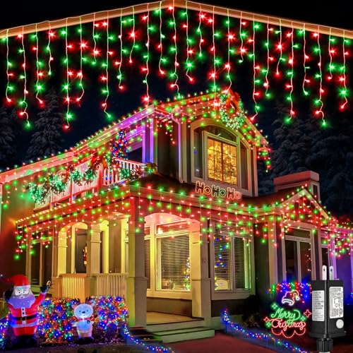 99ft Icicle Lights for Outside