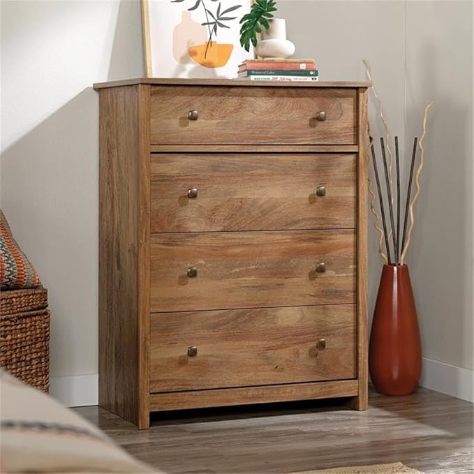 Sauder River Ranch 4-Drawer Chest, Sindoori Mango Finish