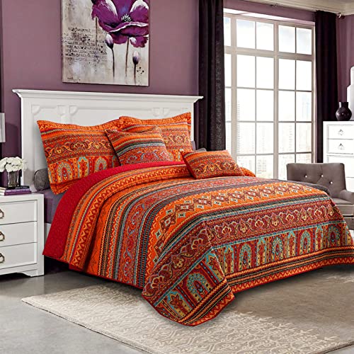 Cotton Quilt King Size Bedding Set