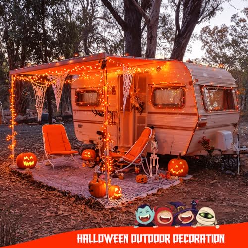 600 LED Solar Halloween Lights (206.7 Foot)