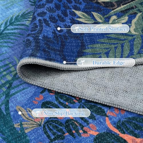 Washable Bedroom Rug 8x10 Under Bed (80 Sq Ft)