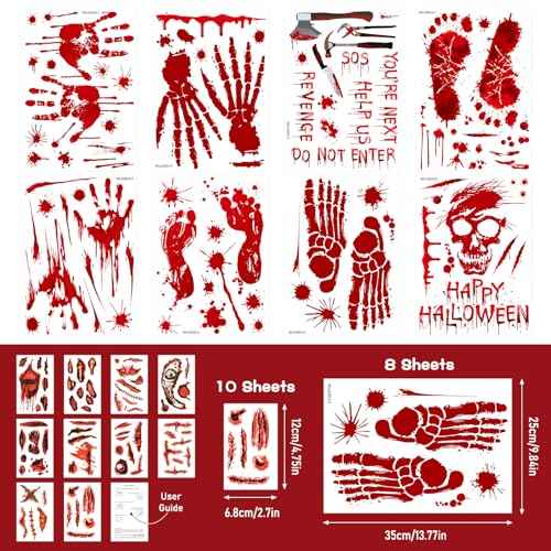 Halloween Decorations 165 PCS (165 Count)
