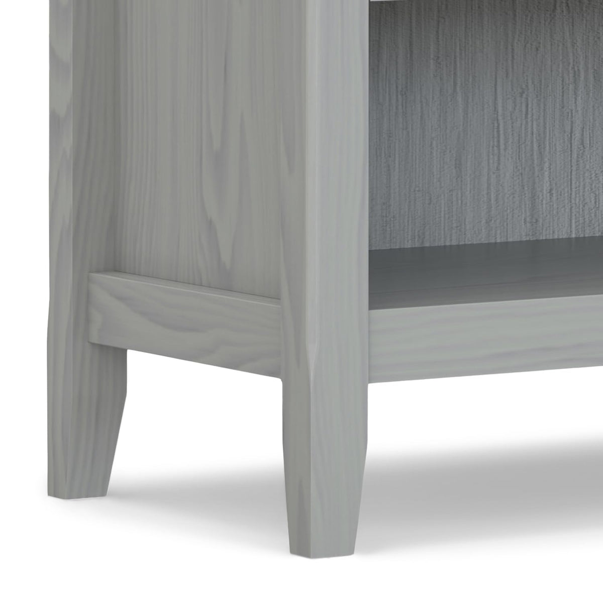 Amherst 24" Bedside Table in Rustic Natural Aged Brown