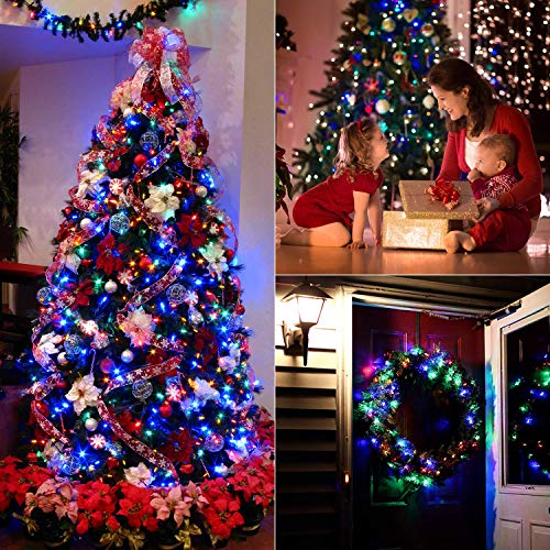 Multicolor Christmas Lights Battery (100 Count)