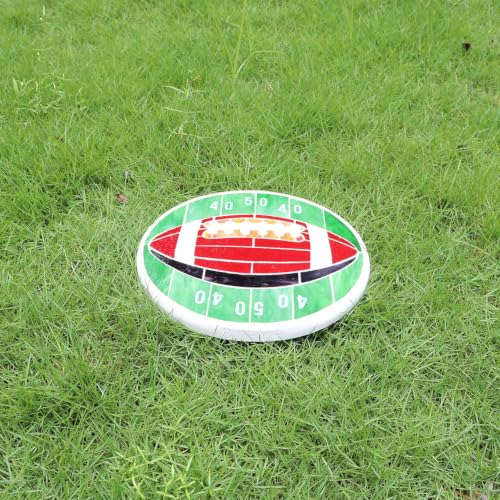MSS007 Tiffany Style Stained Glass Mosaic Decorative Stepping Stone for Patio Yard Pathway Décor
