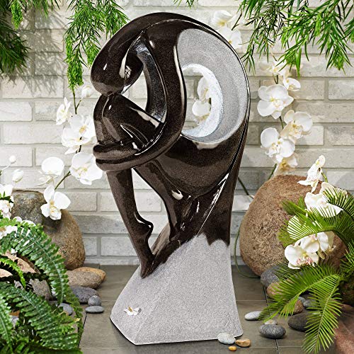 Graceful Form 43" High Modern Outdoor Indoor Large Fountain