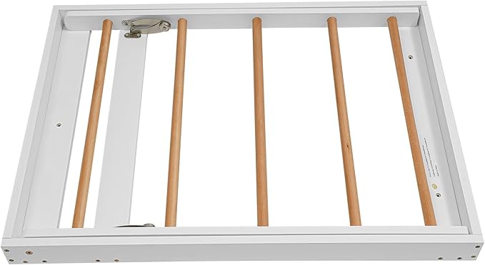 Clothes Drying Rack, Space-Saving Foldable Wall Mounted Clothing Dryer Racks with Drop-Down Design for Balconies, Toilets, Laundry Rooms, Bathroom