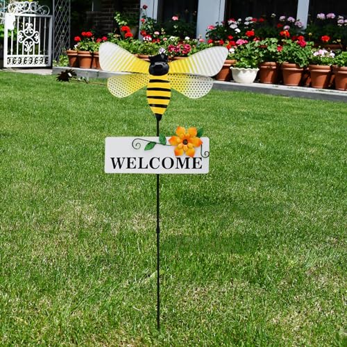 Metal Insects Garden Stake