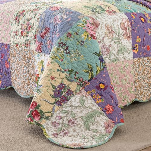 Quilts Queen Size Patchwork Bedspread Set