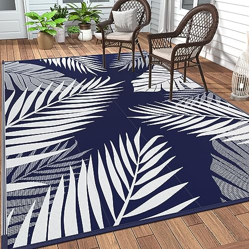 Outdoor Rug Waterproof Plastic Rugs for Patio