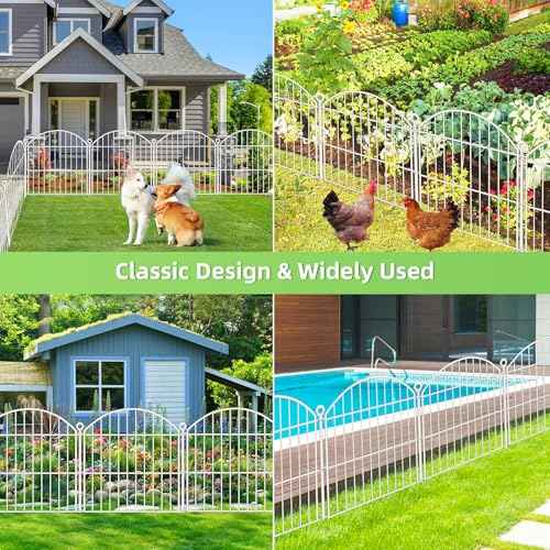 Decorative Garden Fence (17 Sq Ft)