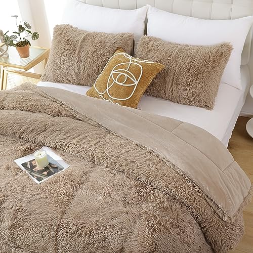 Fluffy Queen Comforter Set