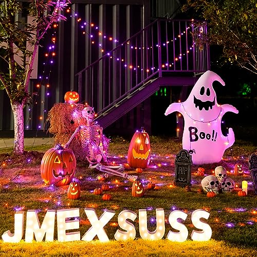 2 Pack Solar Halloween Lights (206.7 Foot)