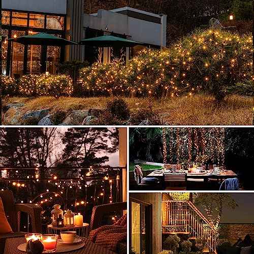 2 Pack Solar String Lights Outdoor (2 Count)