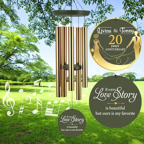 Wedding Memory Day Gifts Wind Chimes Customized
