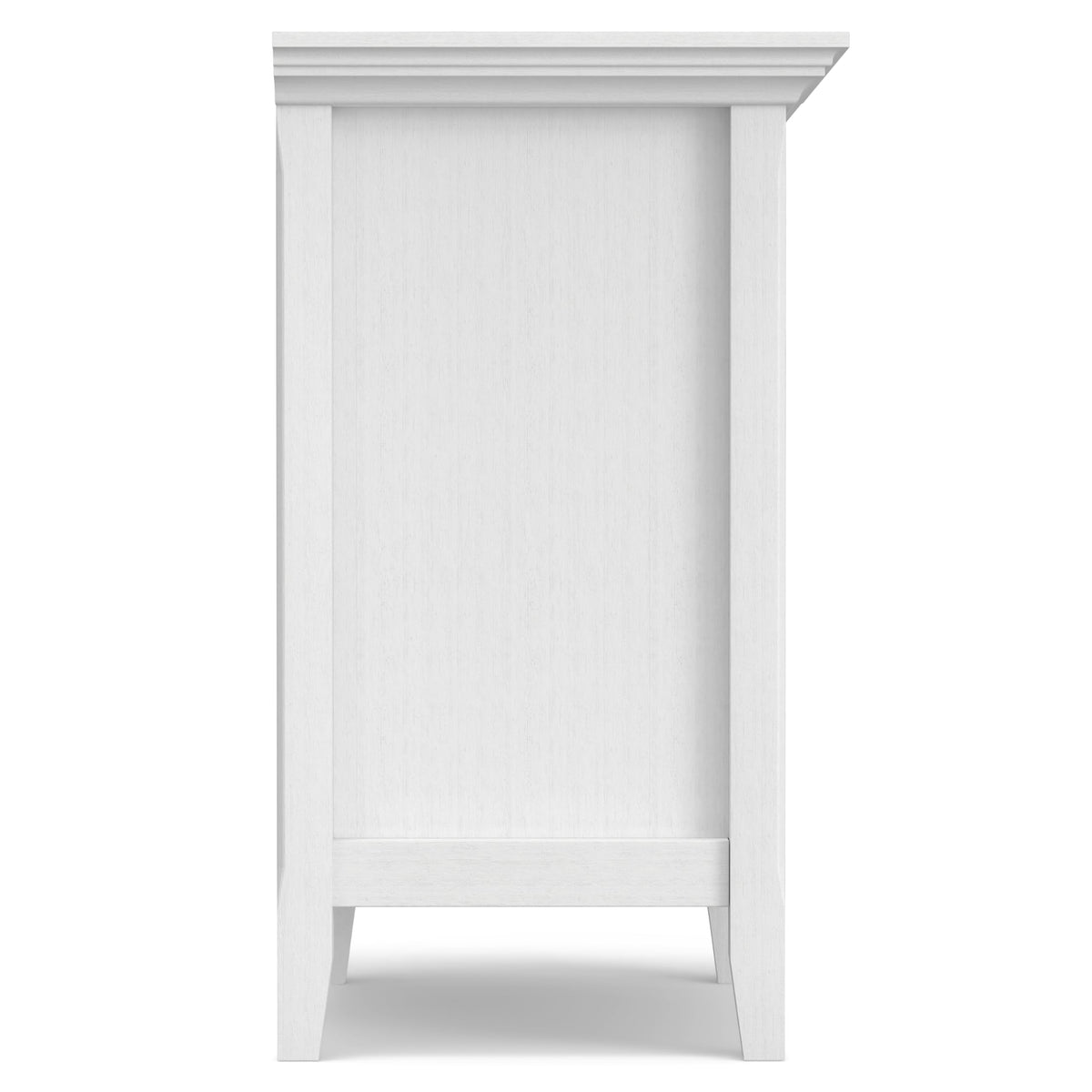 Amherst 24" Wide Solid Wood Bedside Table in White