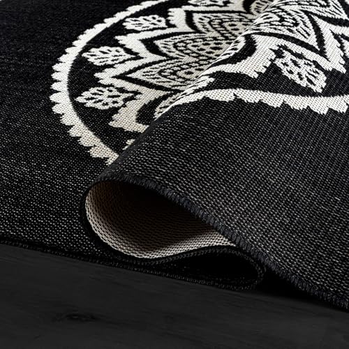 Outdoor Rug 9x12 Modern Large Area Rugs for Indoor and Outdoor Patios and Porches