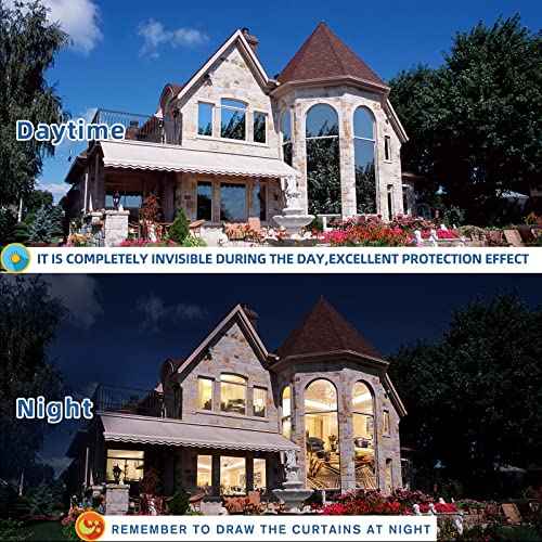 One Way Window Privacy Film with Tools (32.25 Sq Ft)