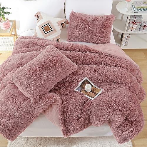 Fluffy Queen Comforter Set
