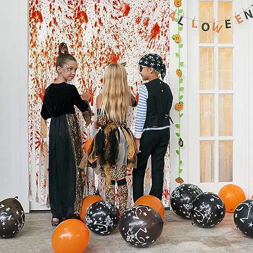 2 Pcs Halloween Door Curtains
