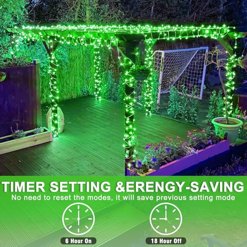 262FT 800 LED Christmas Lights Outdoor