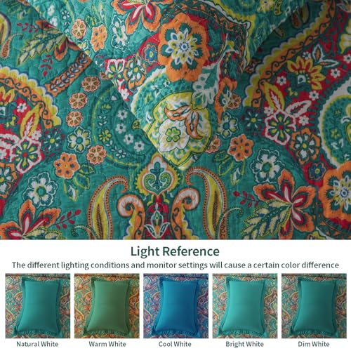 100% Cotton Face King Quilt Bedding Set