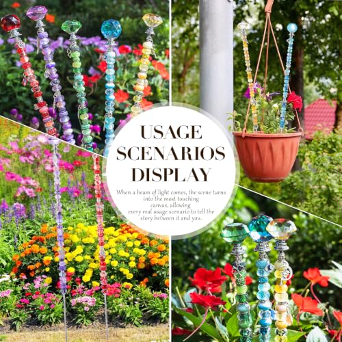 16in Extra Long Beaded Garden Stakes kit (306 Count)