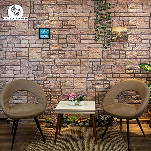 3D Wall Panels Faux Brick (10 Count)