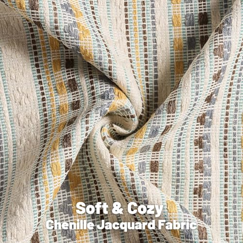Pack of 2 Boho Throw Pillow Covers 18x18 Inch (2 Count)
