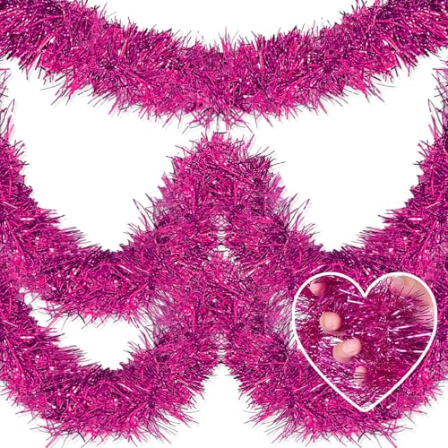 25 Feet Christmas Tinsel Garland