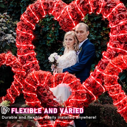 66FT 200 LED Rope Lights for Outside