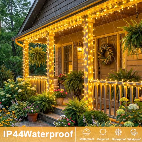 40FT 120 LED Outdoor String Lights