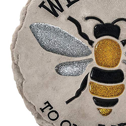 Garden Décor Welcome to Hive Stepping Stone