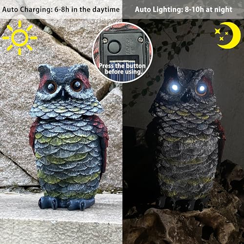 Owl Decoy to Keep Birds Away