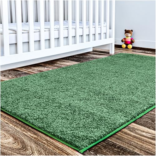 Soft & Colorful 7' Round Kids Classroom Area Rug
