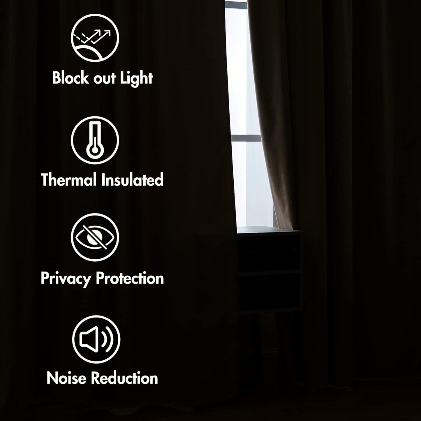 MIULEE Velvet Curtains 96 inches - Pinch Pleated Luxury Room Darkening Curtains for Bedroom Living Room Thermal Insulated Super Soft Window Drapes Back Tab, Camel Beige, W52 x L96 inch, 2 Panels