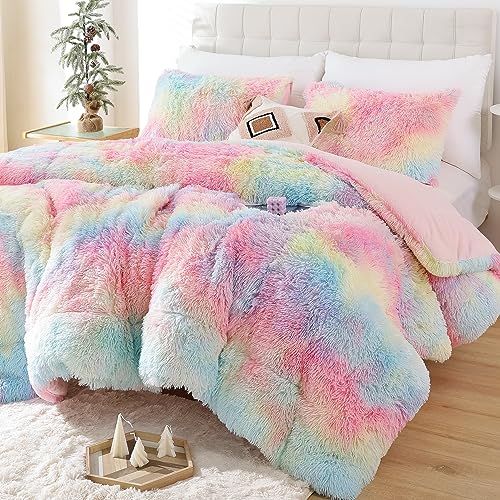 Fluffy King Size Comforter Set