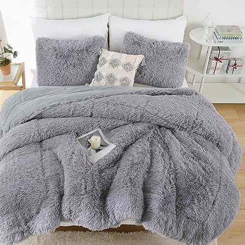 Fluffy Full Size Comforter Set