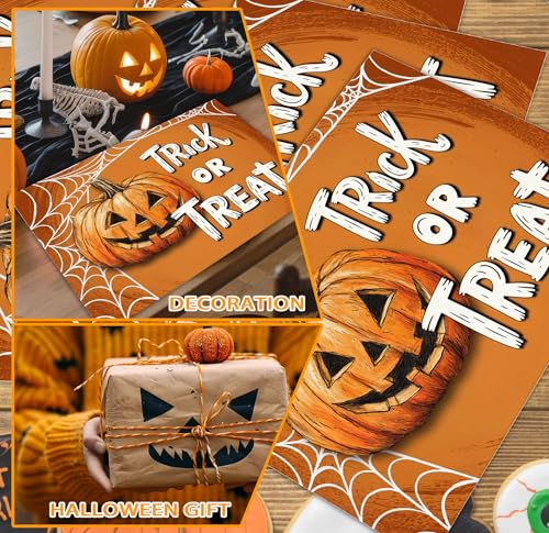 Halloween Pumpkin Placemats Set of 4 (4 Count)